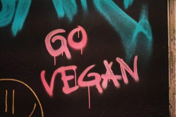 Go Vegan mit Grafiti